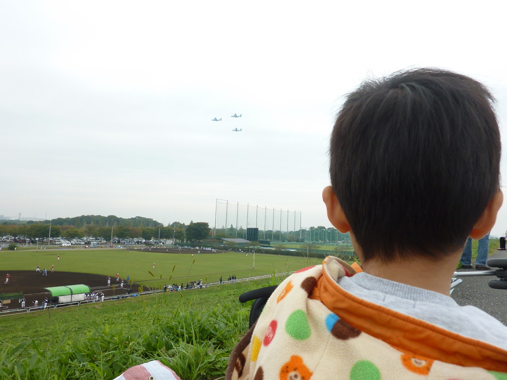 飛行機です