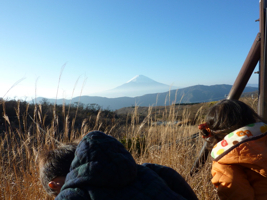 ここも富士山がよく見えます。が、、、
