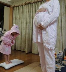 ピンクのおやこ